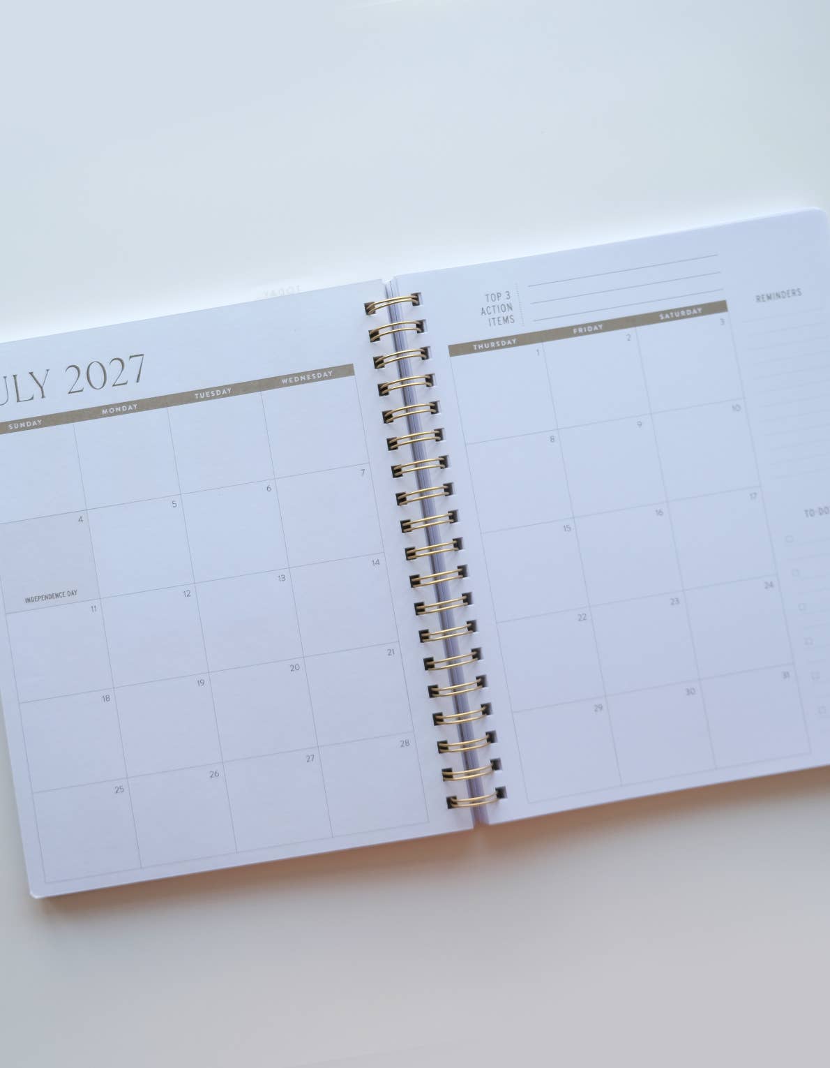 Idlewild Co. - 2027 Large Format Planner | Cabana Stripe