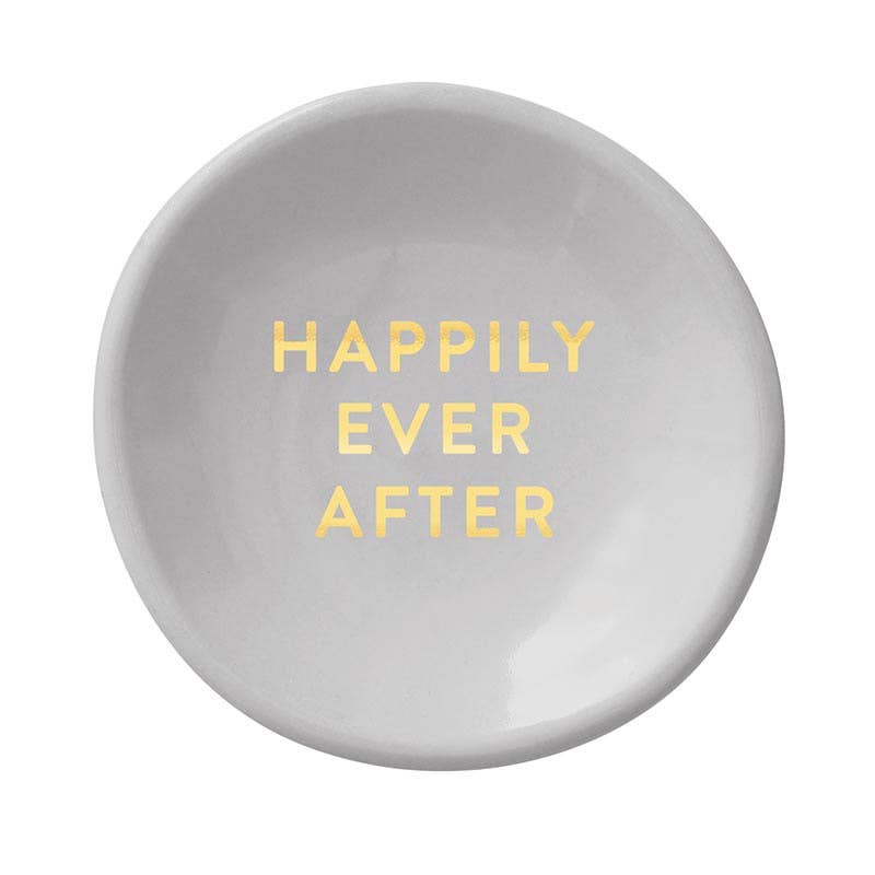 Santa Barbara Design Studio by Creative Brands - Ceramic Ring Dish & Earrings - Happily Ever After