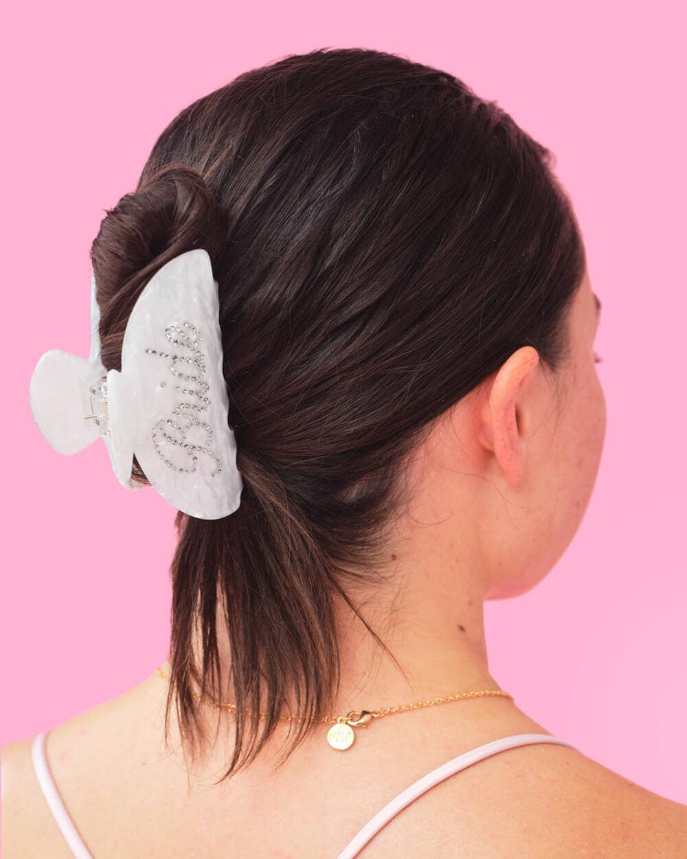 xo, Fetti - Bride Clip Acrylic Accessory, Bach Party Gift, Bridal Shower