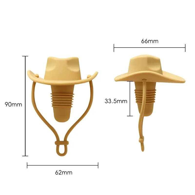 Homerely - Creative Silicone Cowboy Hat Wine Stopper
