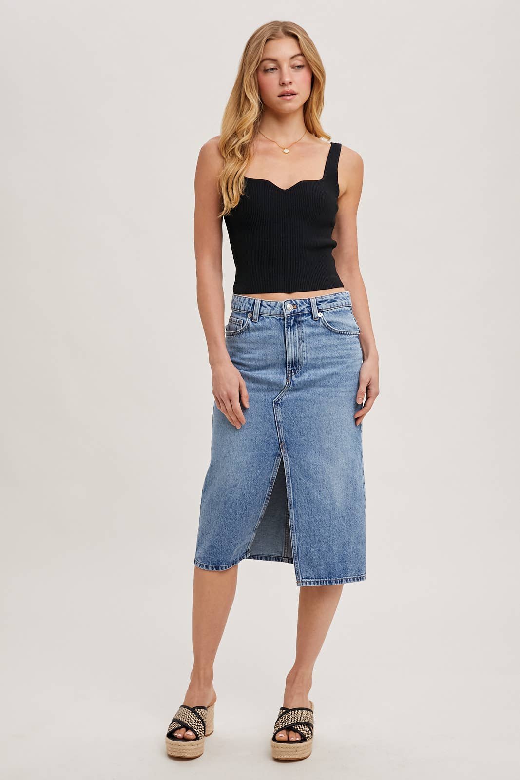 Bluivy - ESSENTIAL RIBBED TANK