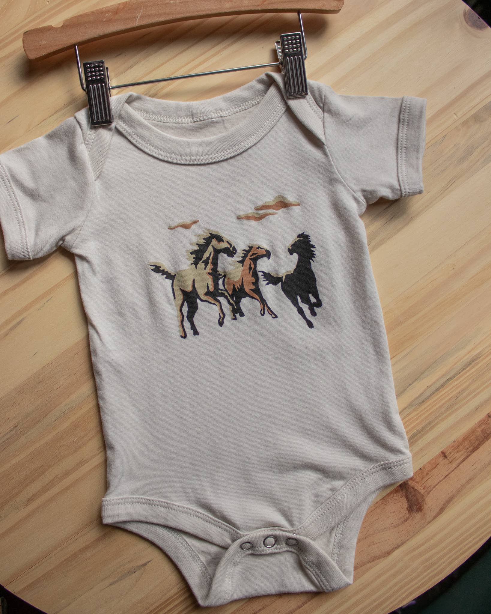 Shop Good - Wild Horses Western Infant Onesie