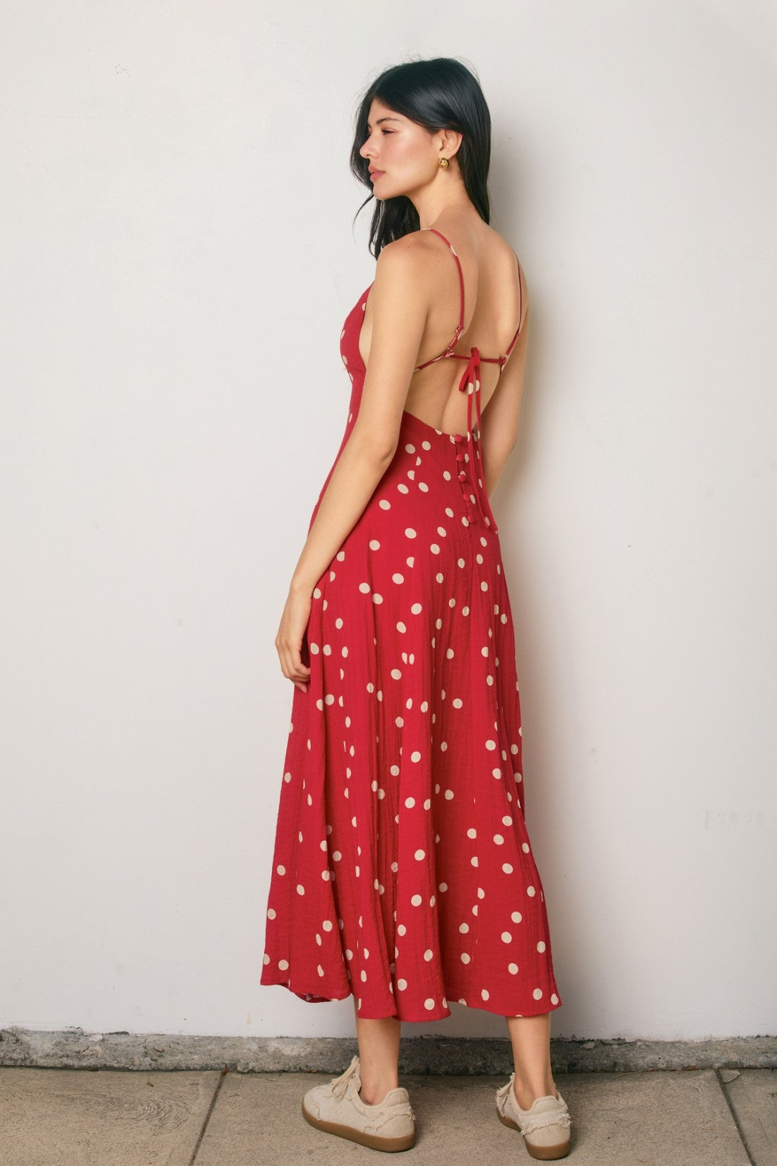 Show Out Open Back Maxi Dress