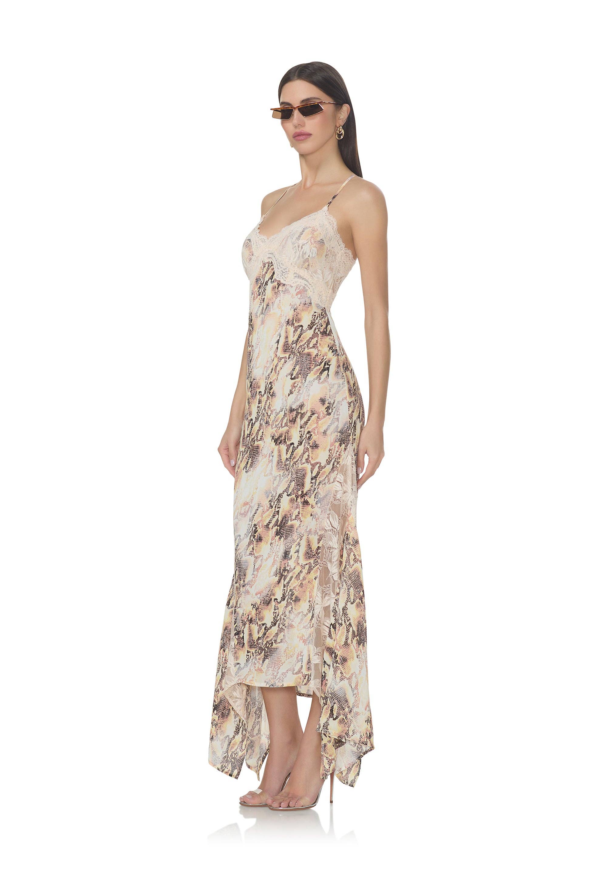 AFRM - Vince Dress - Shine Snake