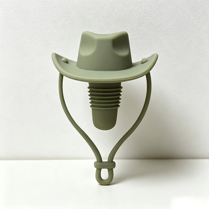 CouldNook - CouldNook Cowboy Hat Silicone Wine Stopper‑Novelty Bottle Sealer