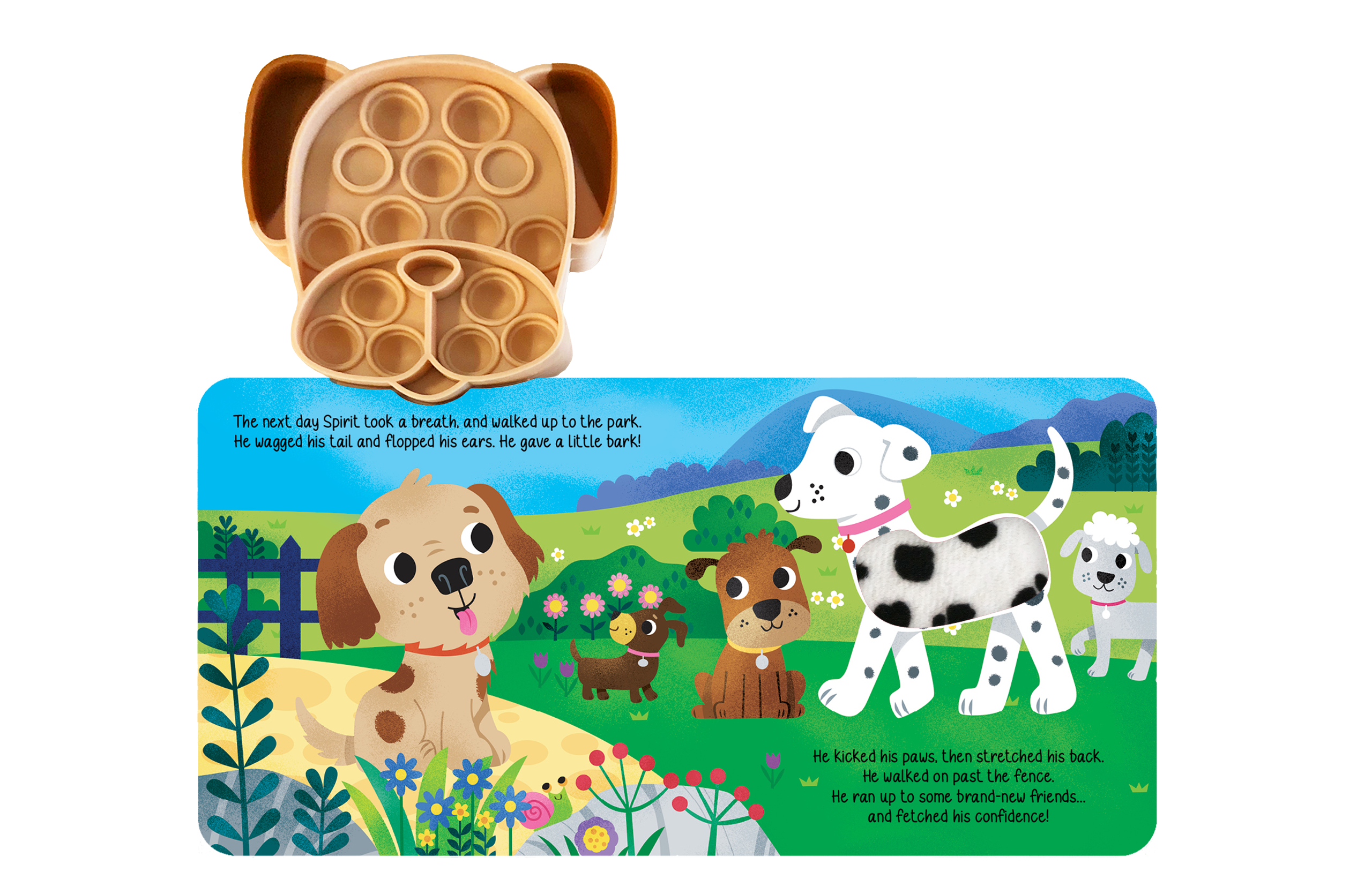 Little Hippo Books - Little Puppy - Your Sensory Fidget Friend