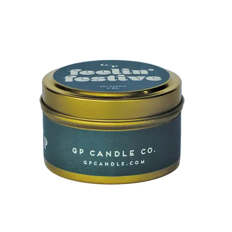GP Candle Co. - Feelin' Festive Just Because 4 oz. Candle Tin