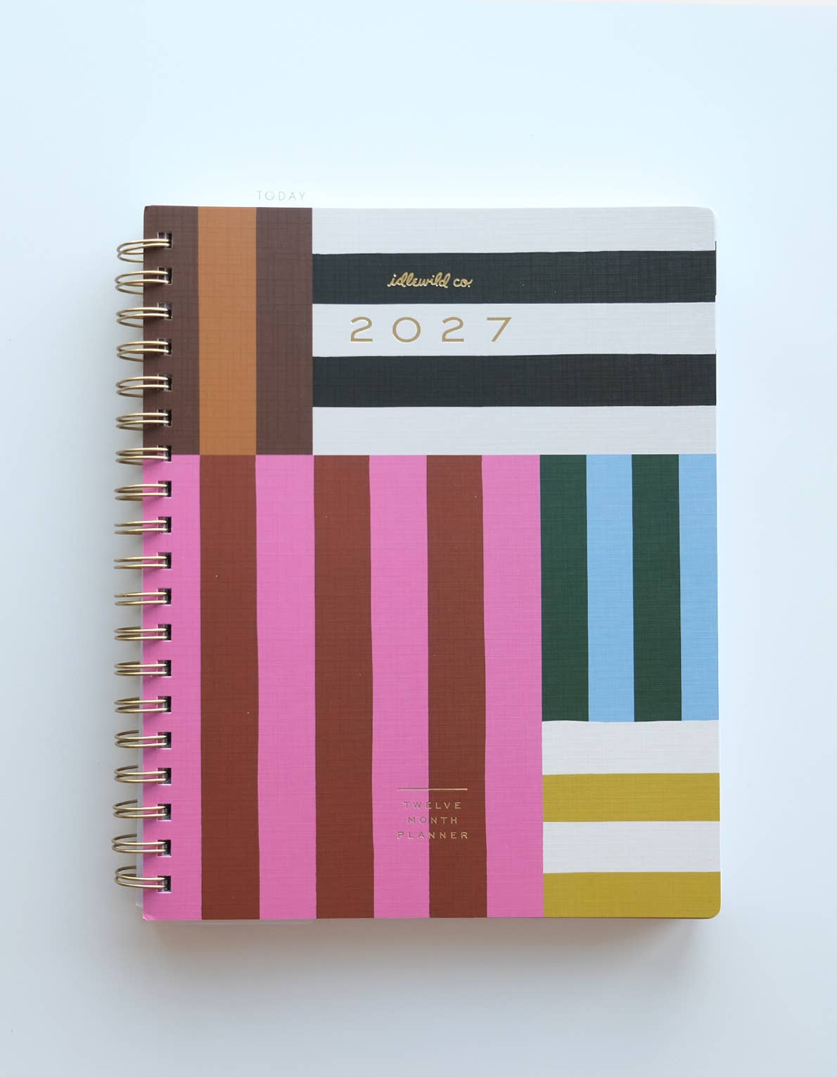 Idlewild Co. - 2027 Large Format Planner | Cabana Stripe