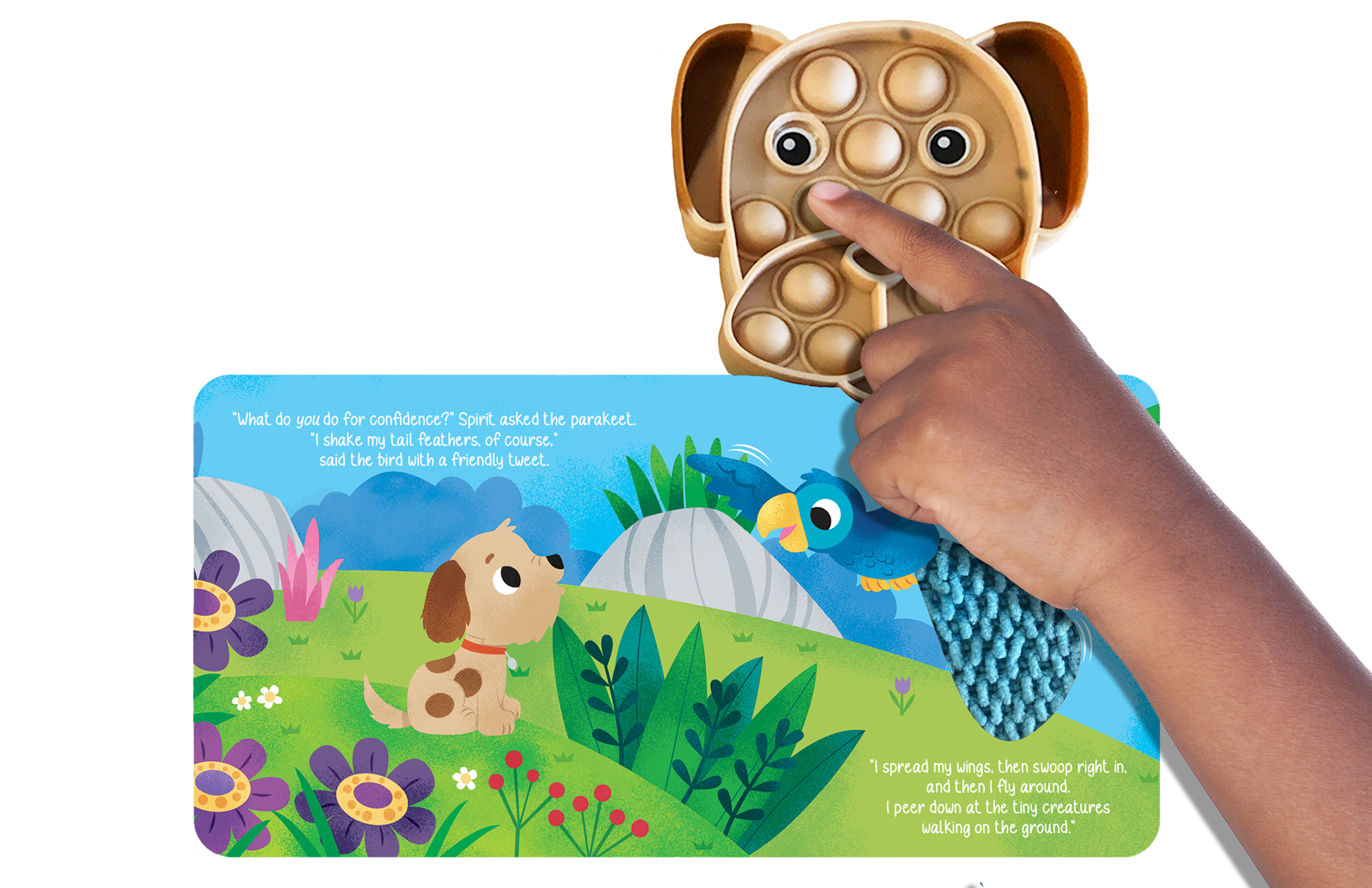 Little Hippo Books - Little Puppy - Your Sensory Fidget Friend