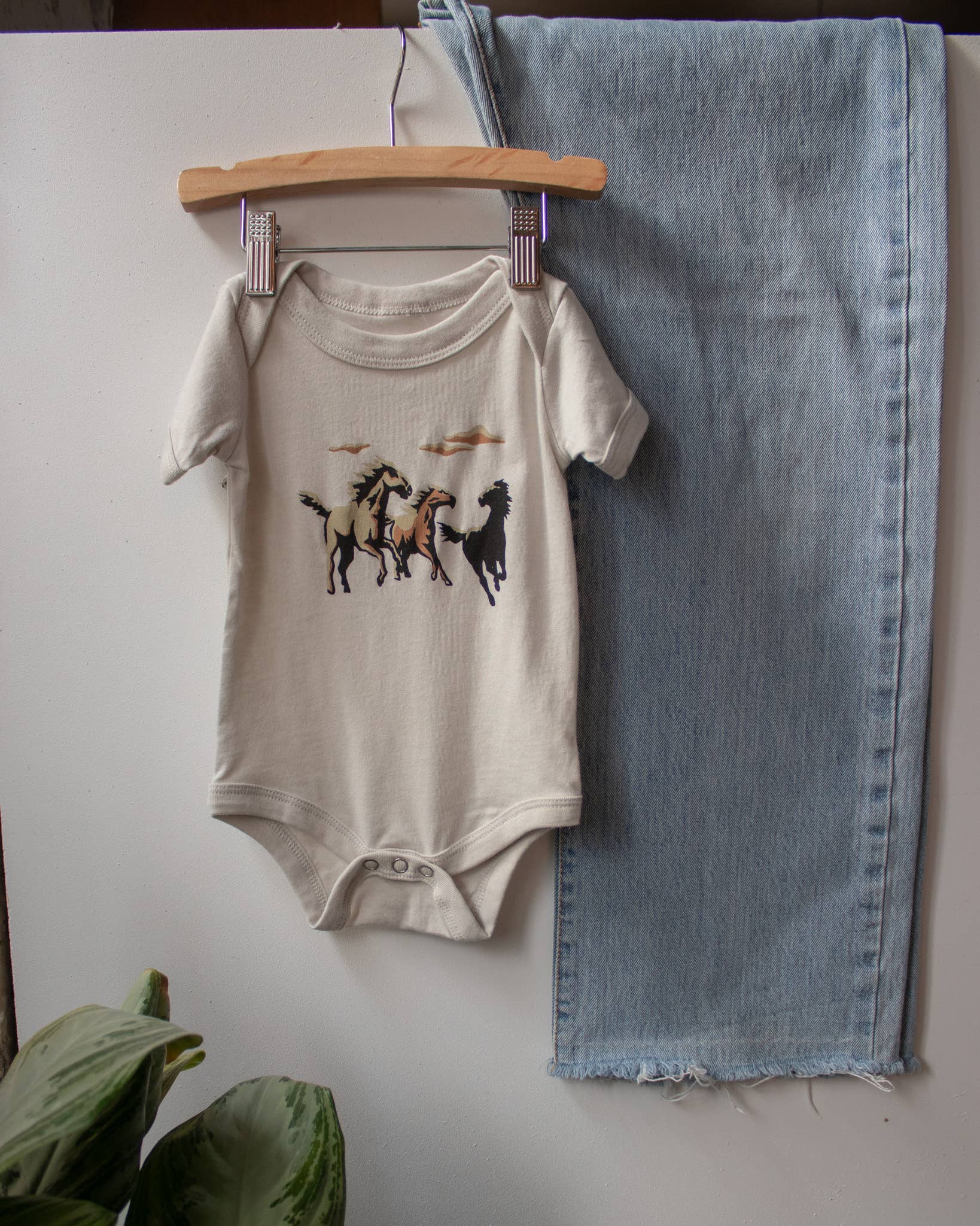 Shop Good - Wild Horses Western Infant Onesie