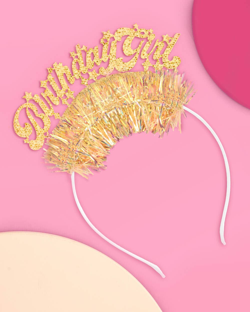 xo, Fetti - Golden Girl Birthday Headband - birthday party, accessory