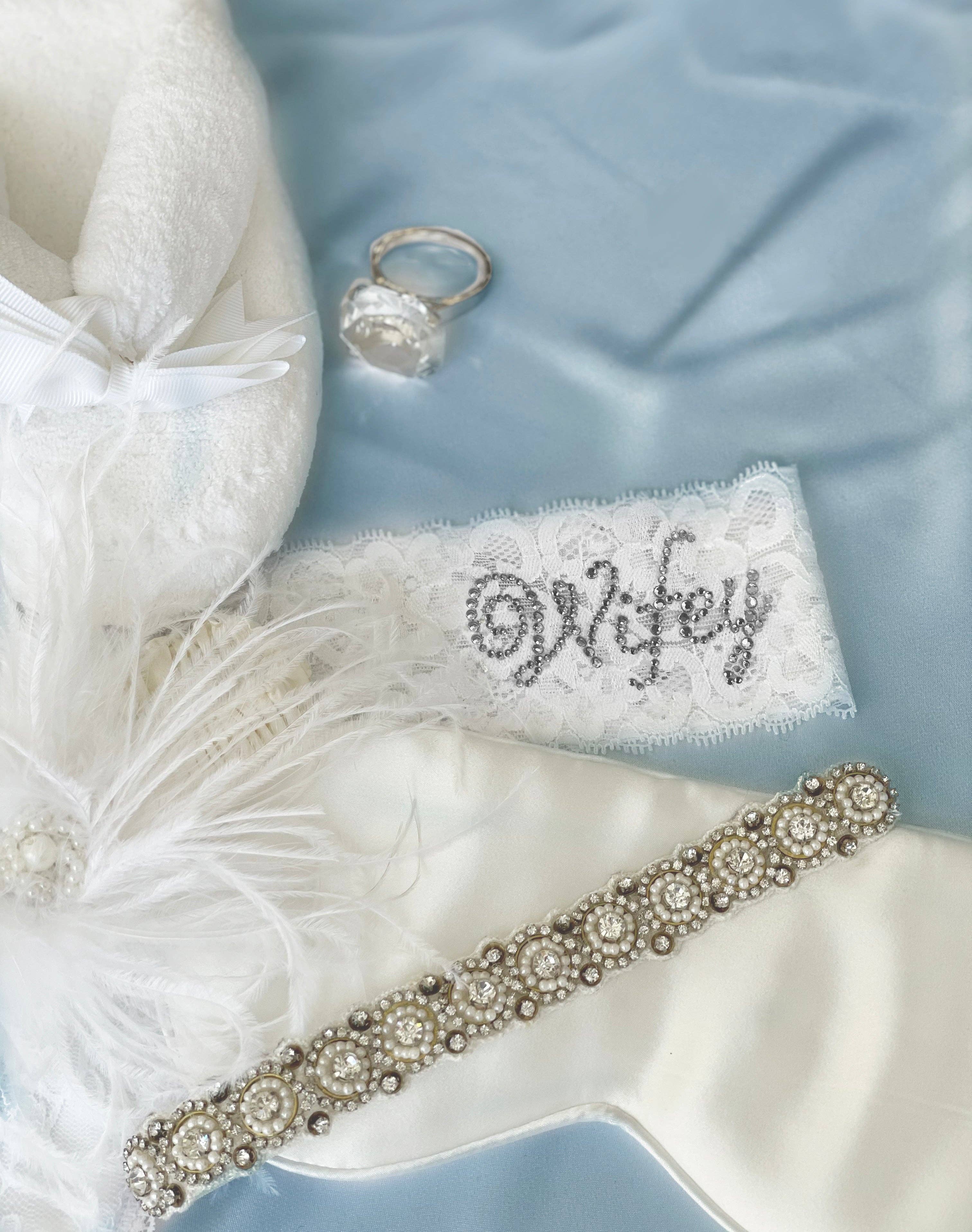 Classy Bride - Wifey Darling Lace Bridal Thong