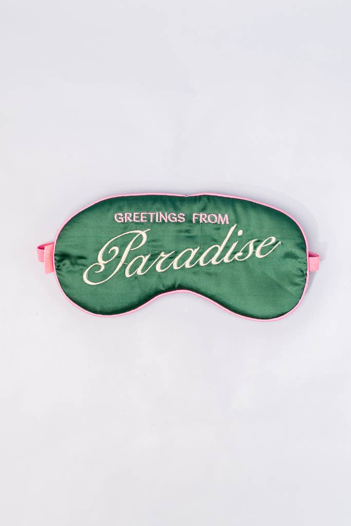 Ban.do - Getaway Eye Mask, Greetings from Paradise