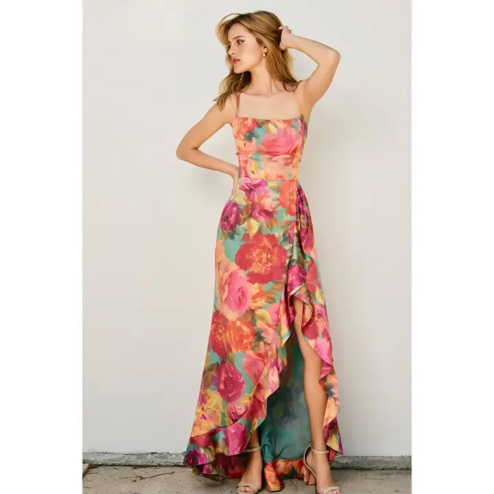 Parisian Floral Dress