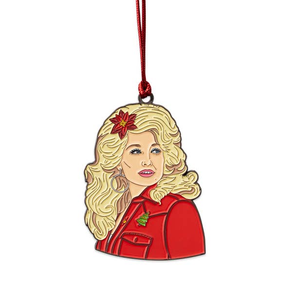 THE FOUND - Dolly Enamel Holiday Ornament