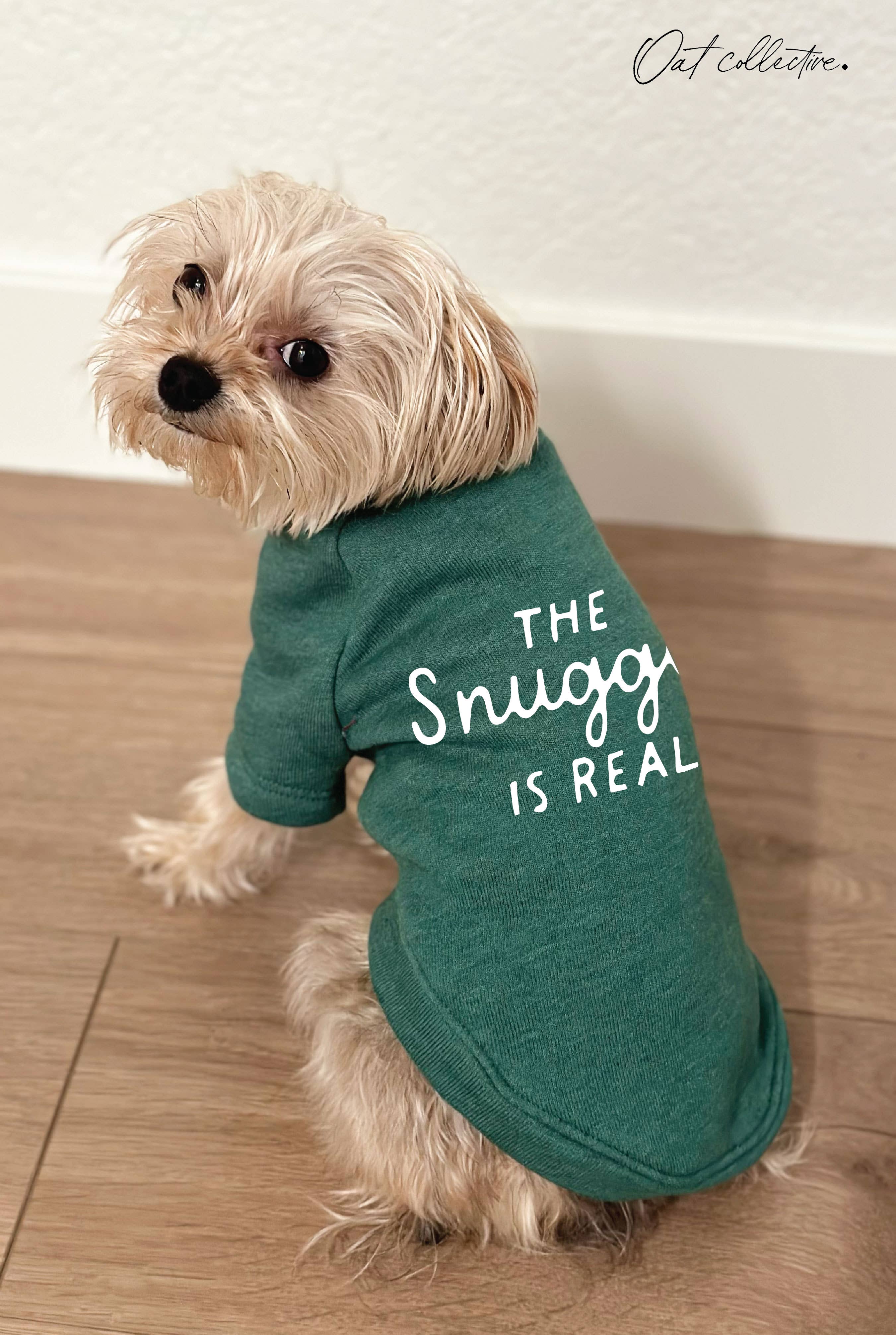 THE SNUGGLE IS REAL Pet Graphic Sweatshirt