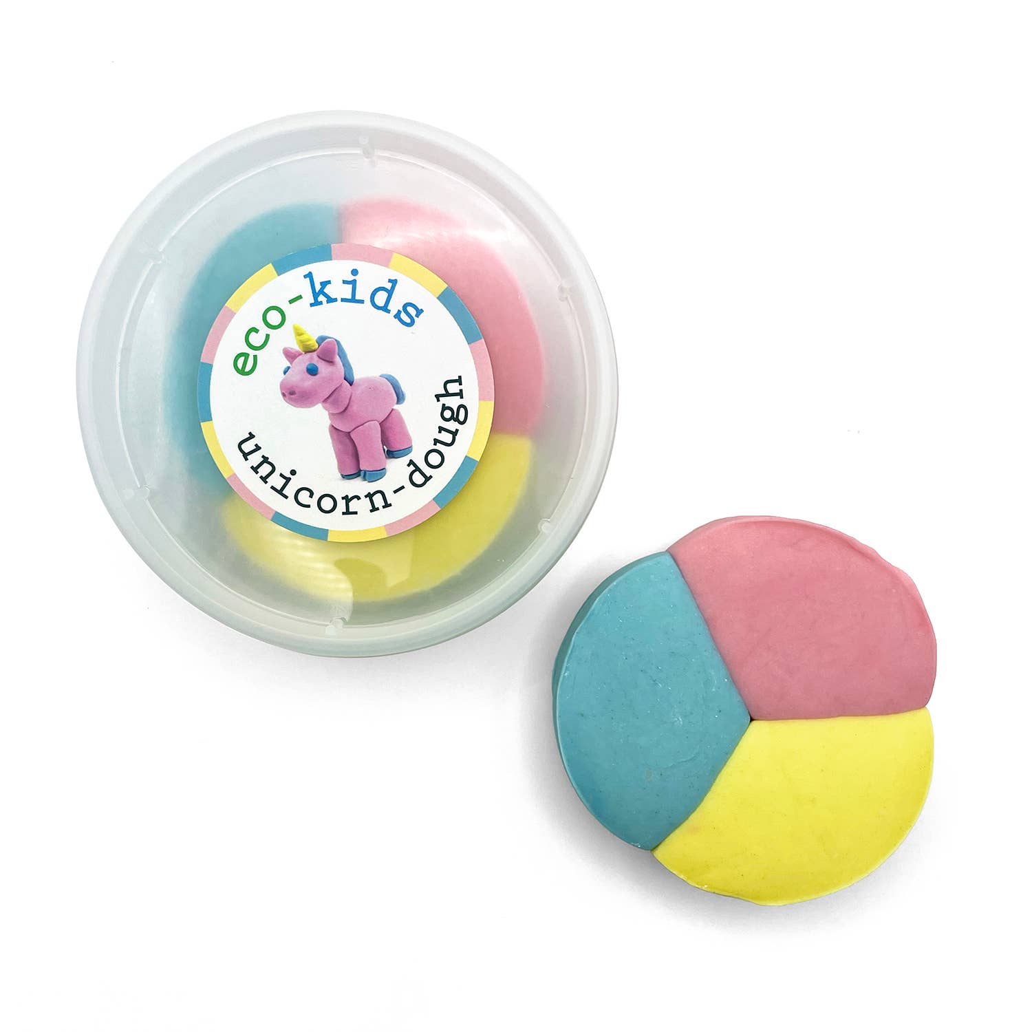 eco-kids - eco-dough - assorted singles (dino/unicorn) - case