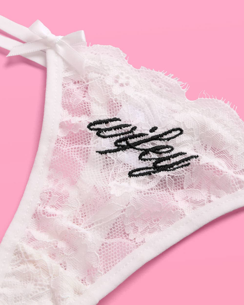 xo, Fetti - Wifey Lace Thong | Bachelorette, Bridal, Wedding