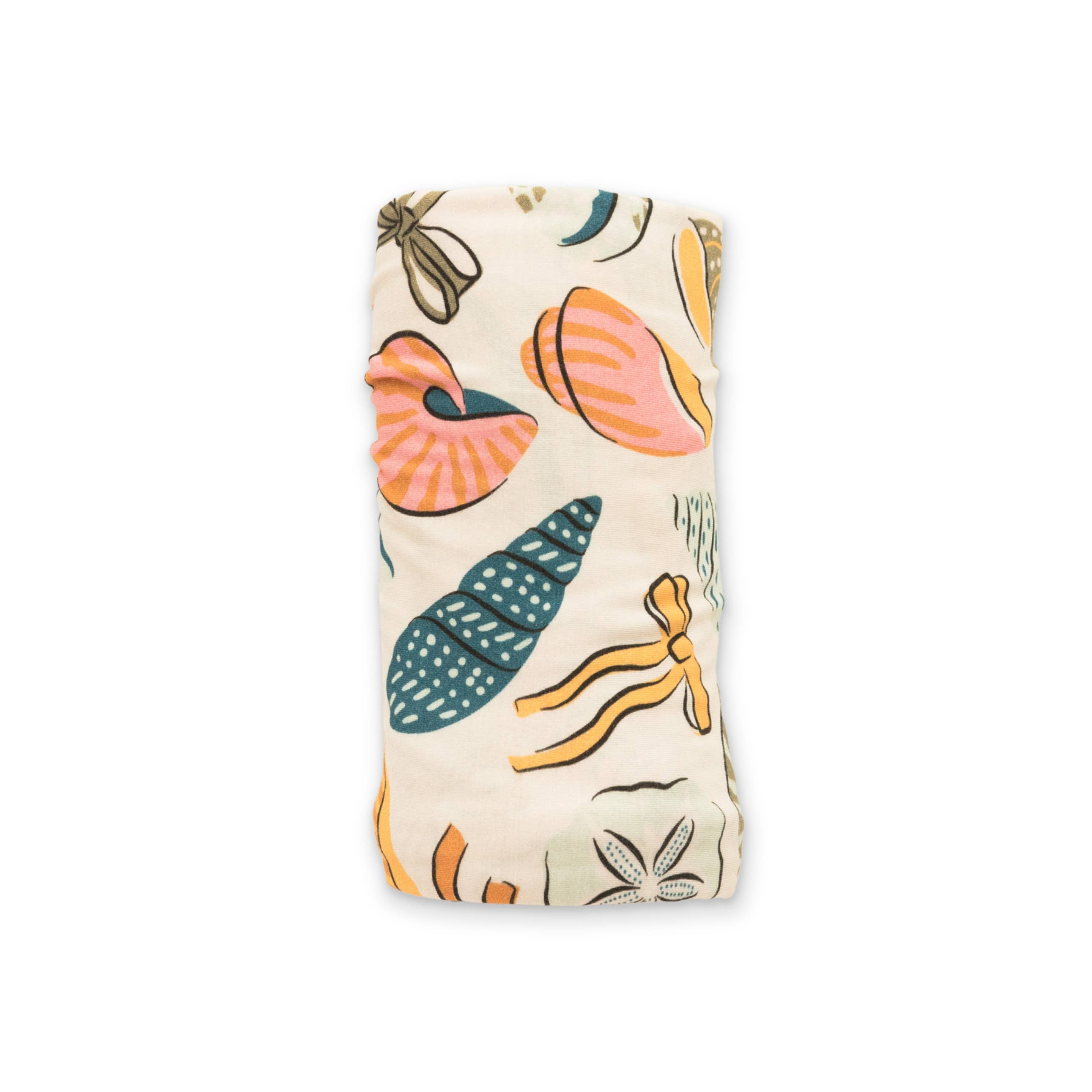 Ellie Sue - Coastal Bows Stretch Swaddle Blanket