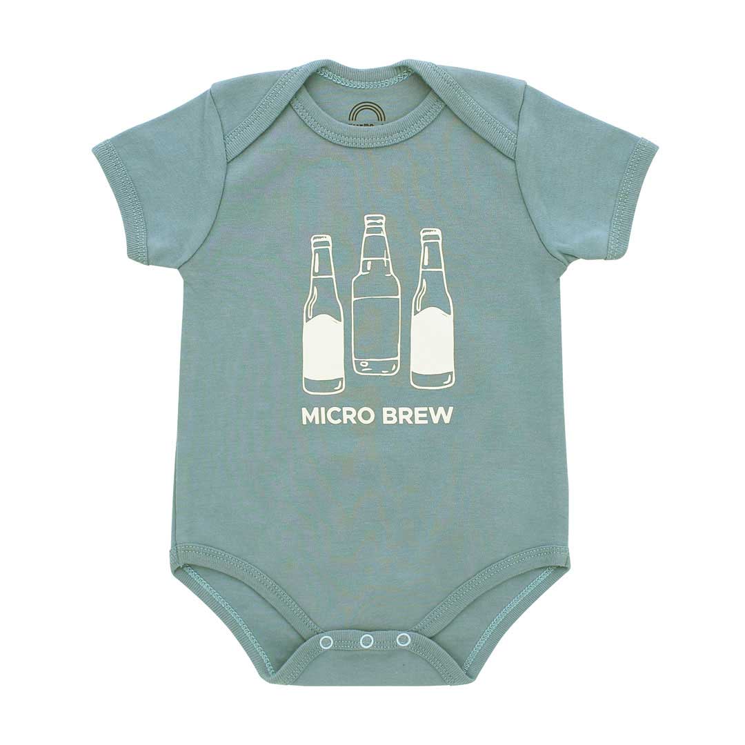 Emerson and Friends - Micro Brew Funny Baby Gift Cotton Onesie