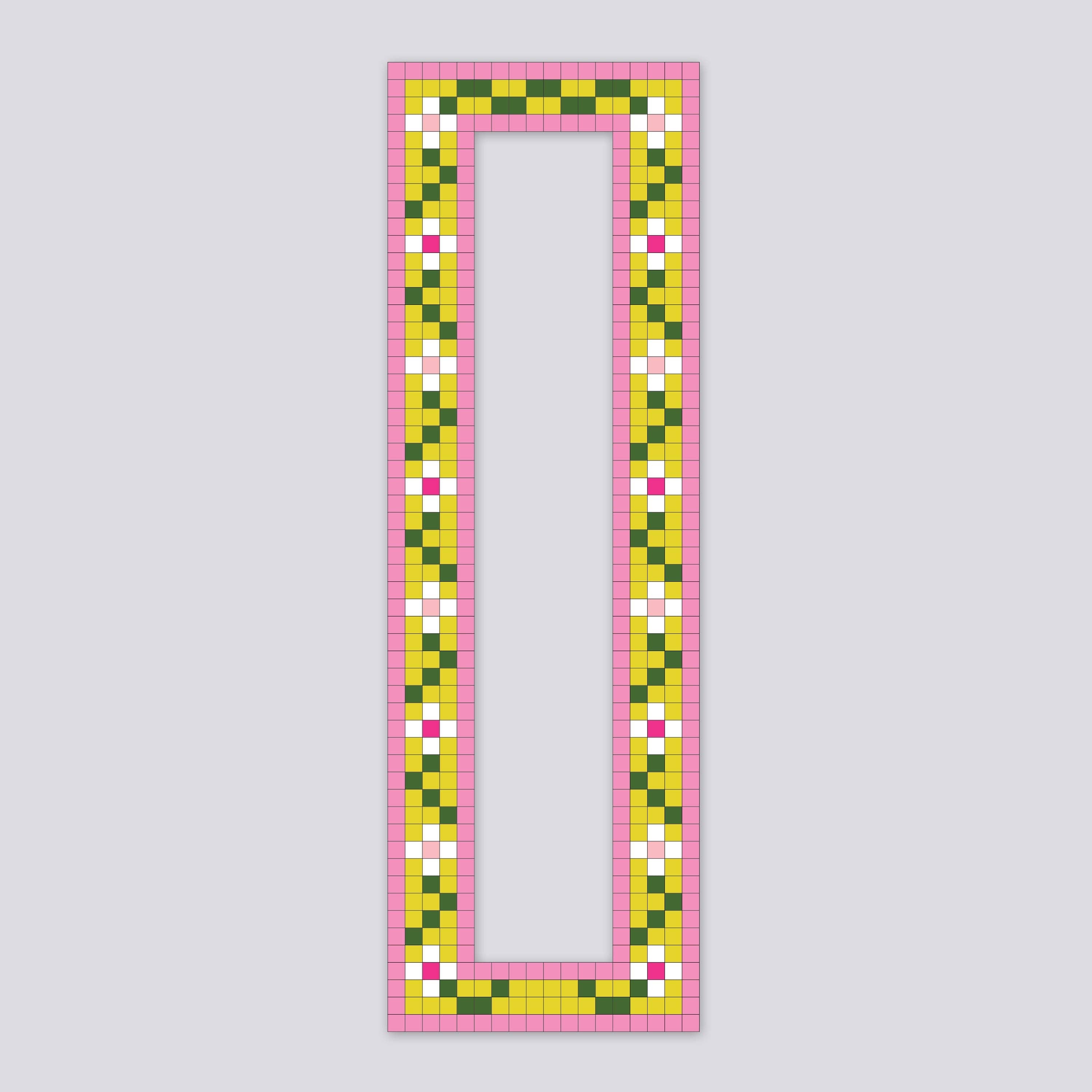 Have A Nice Day - Mosaic Magnetic Vintage Photobooth Frame