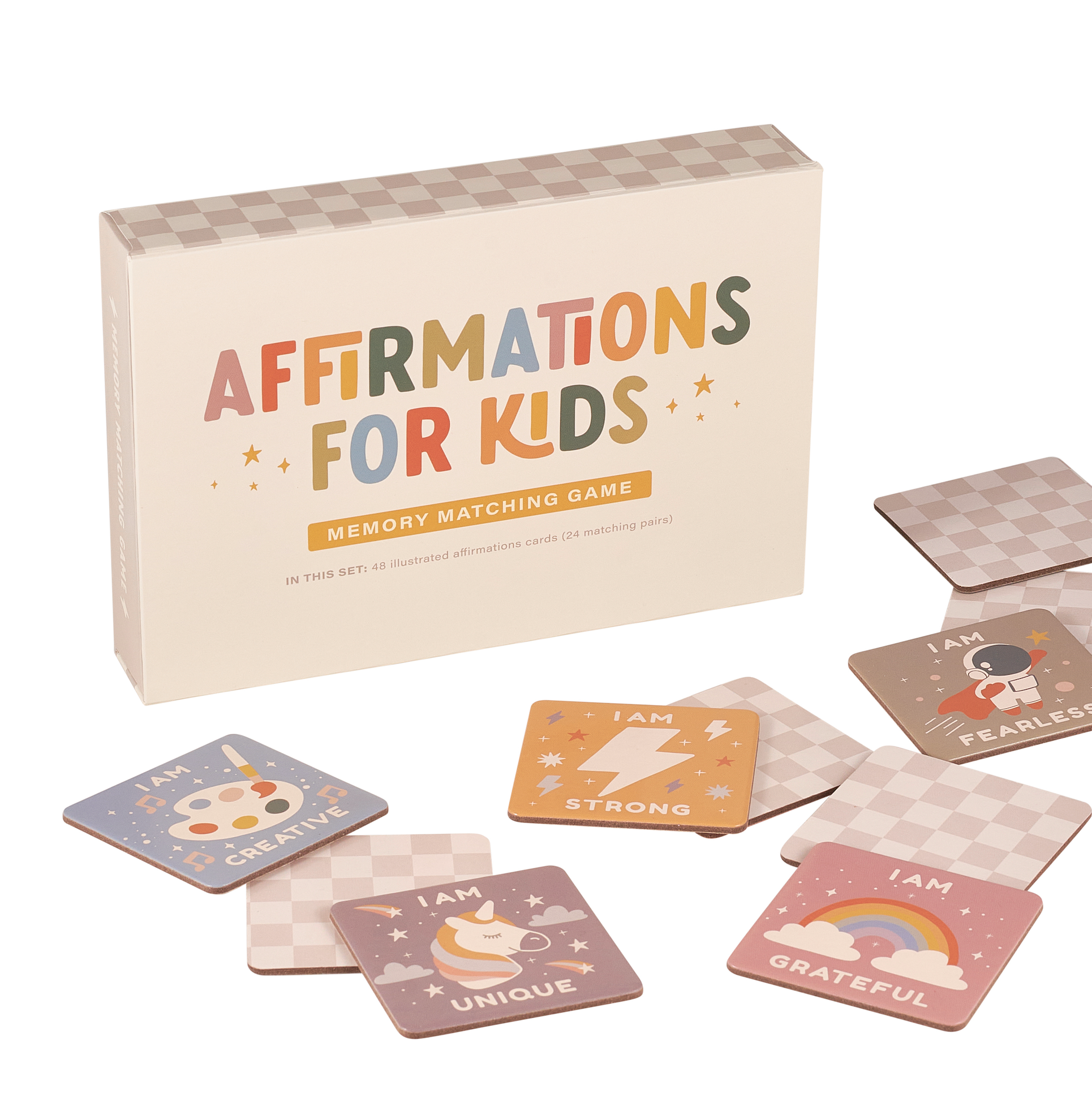 Cherrypick - Affirmations for Kids Memory Matching Game