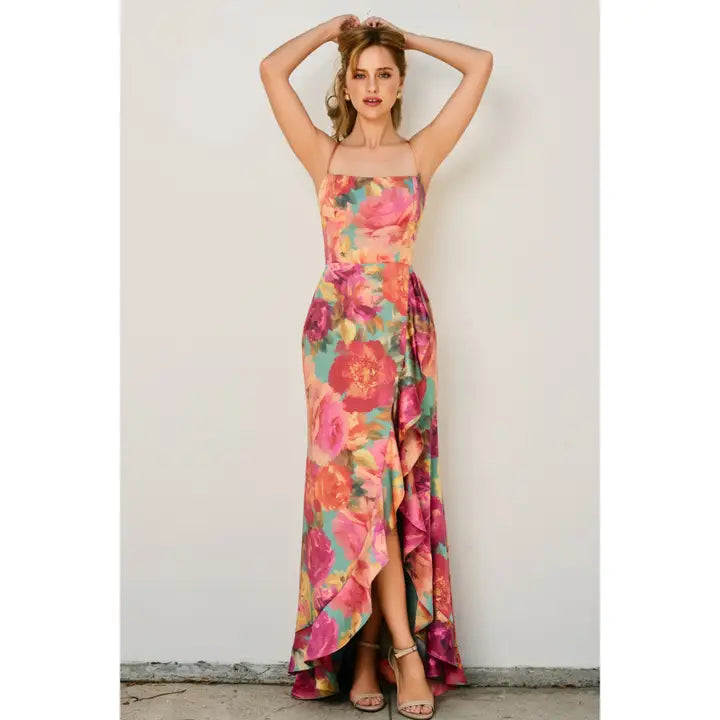 Parisian Floral Dress