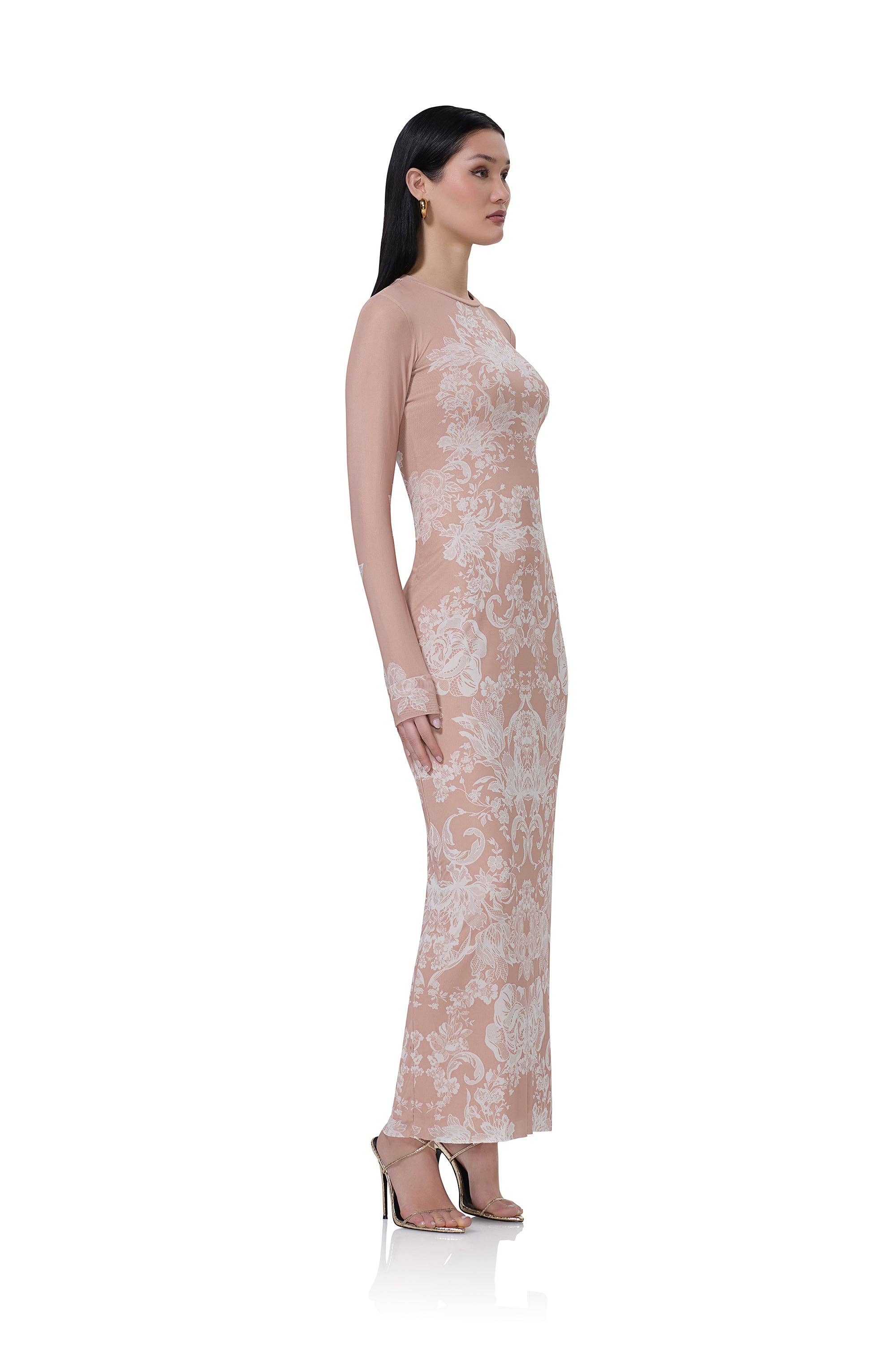 AFRM - Didi Dress - Almond Lace