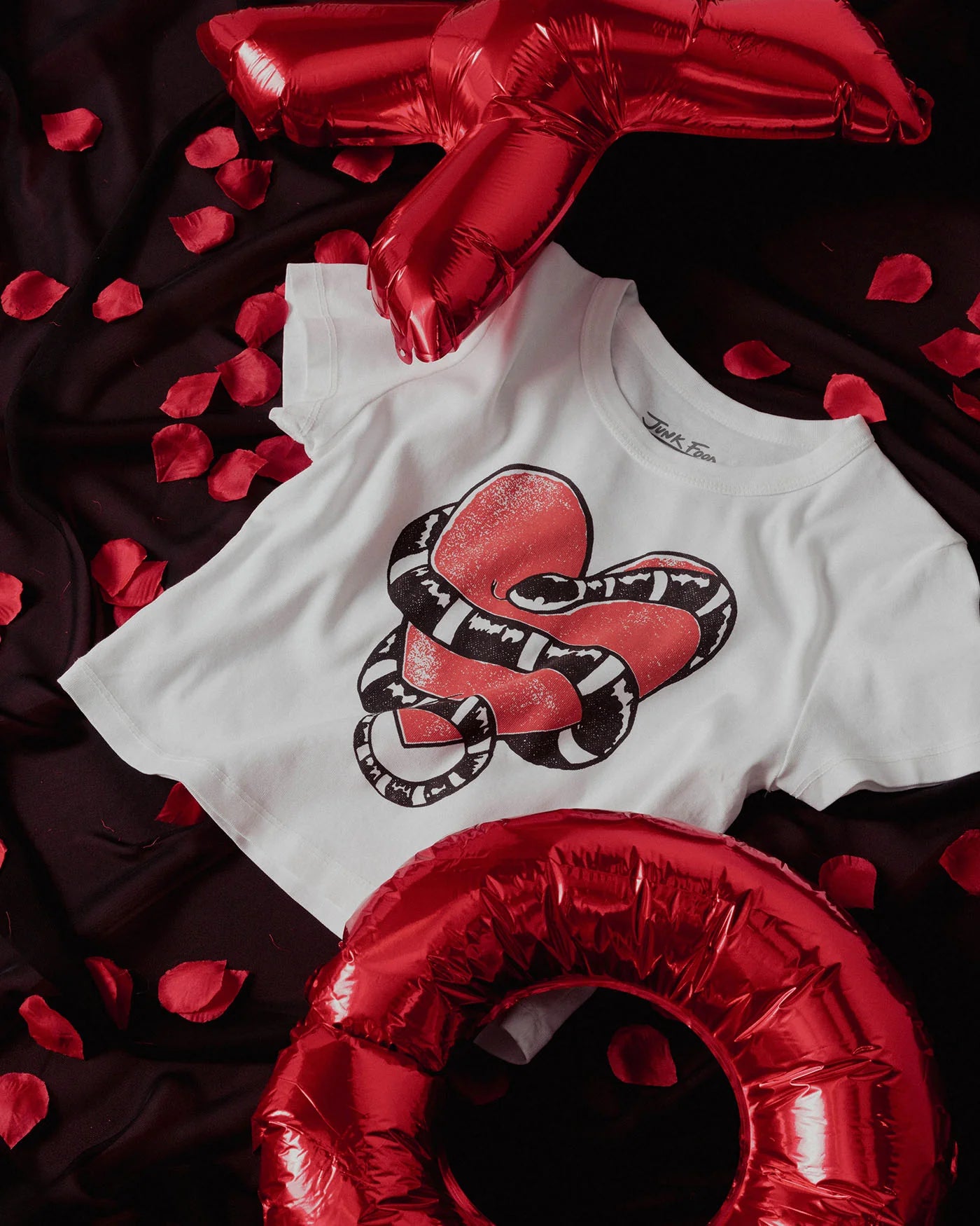 Snake Heart Baby Tee