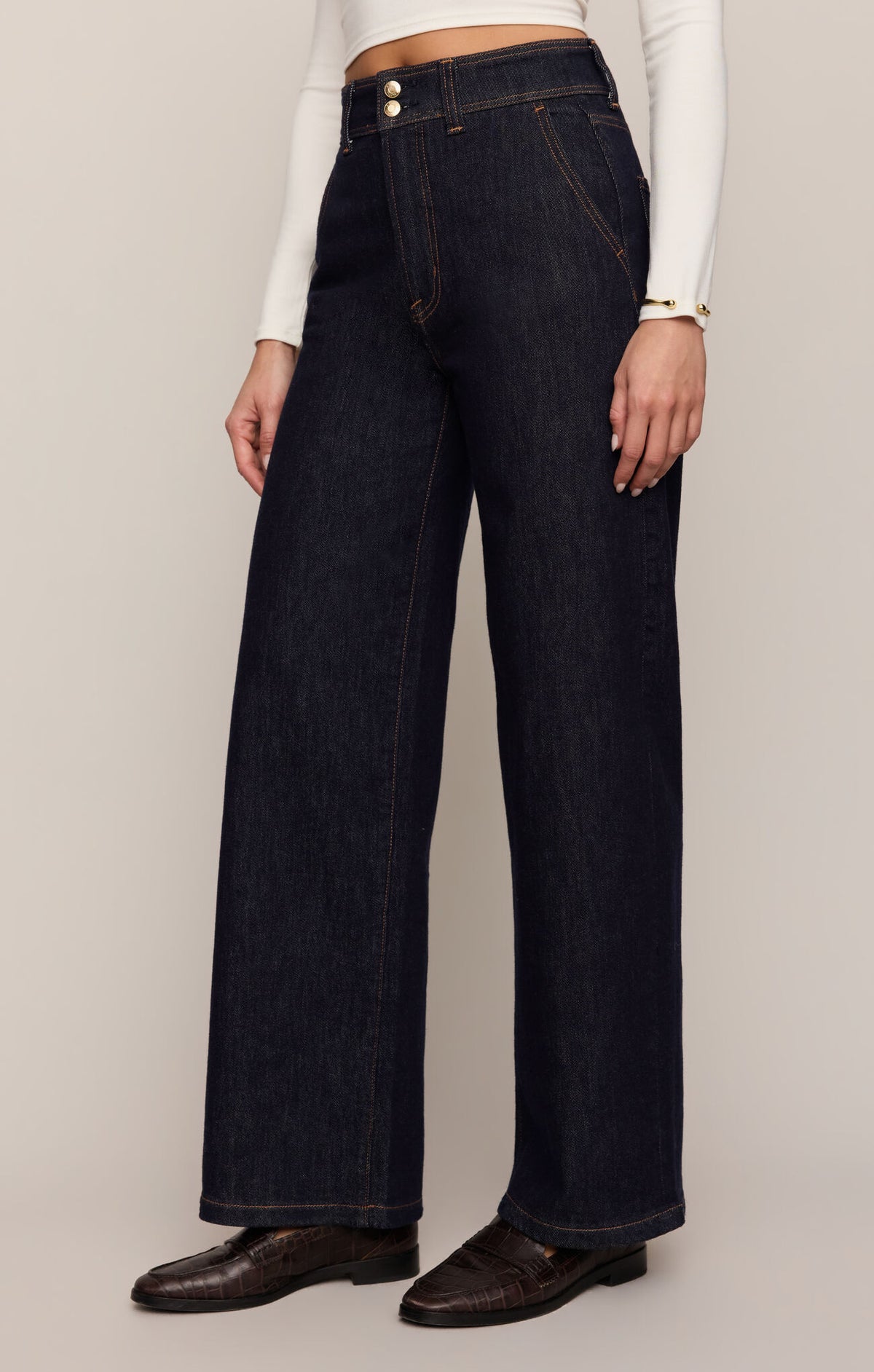 The Atelier Denim Trouser