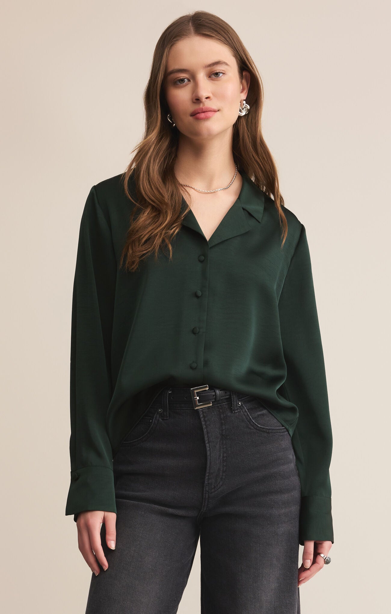 Ana Satin Top