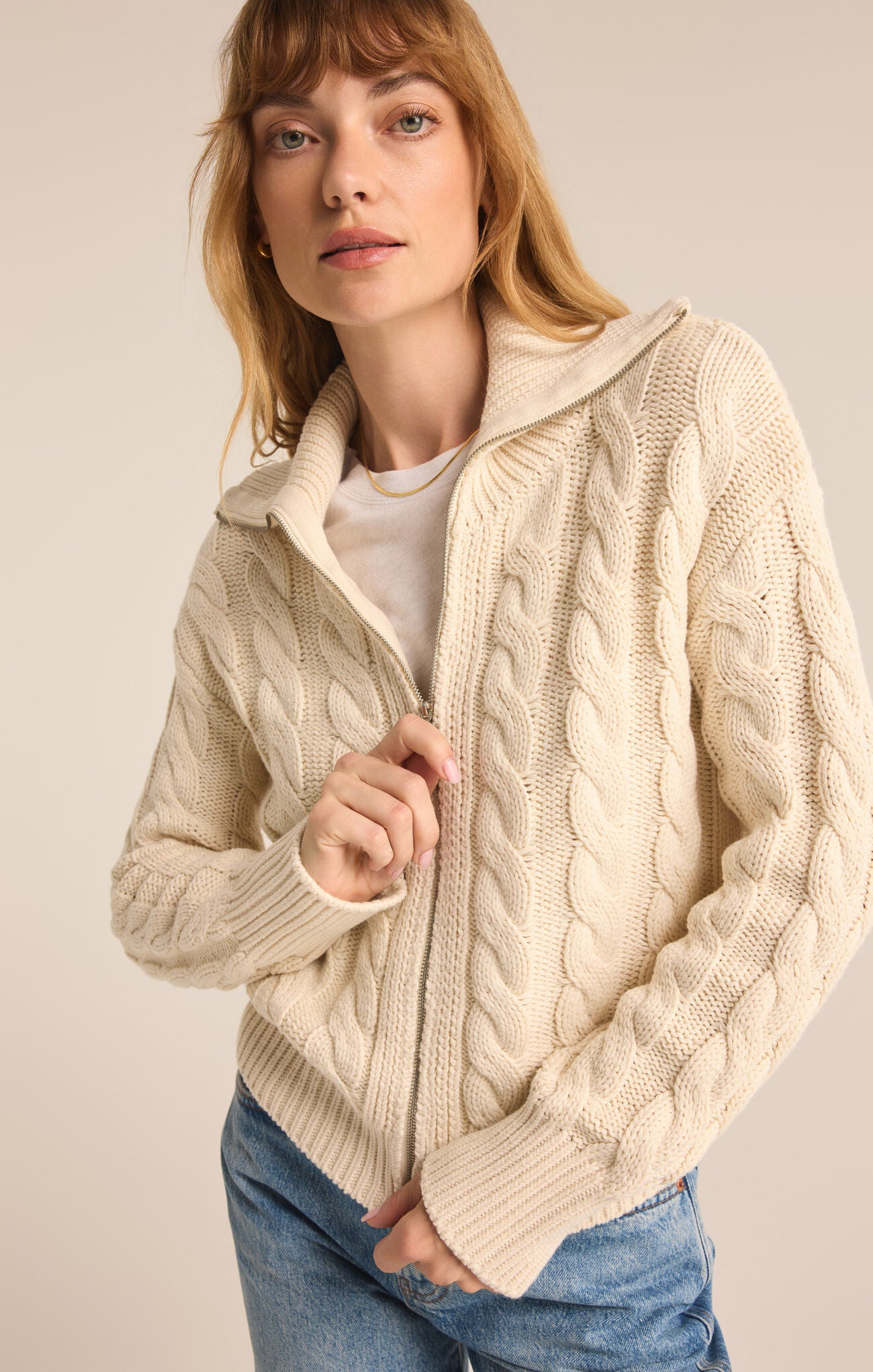 Hemingway Cable Cardigan