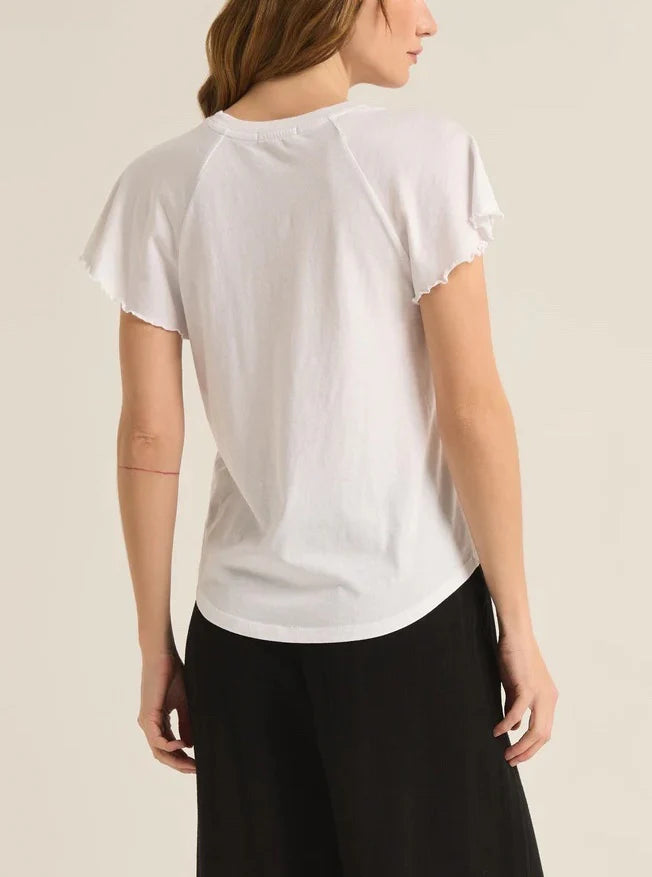 Abby Flutter Tee