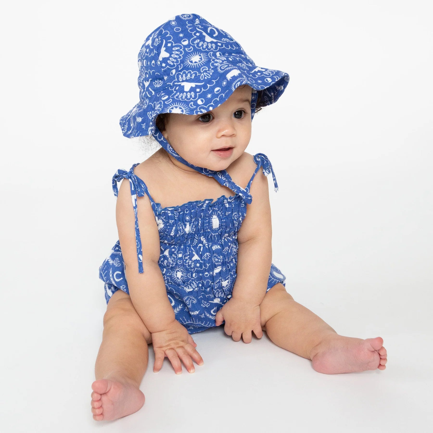 Navy Bloomer Set (Hat not included)