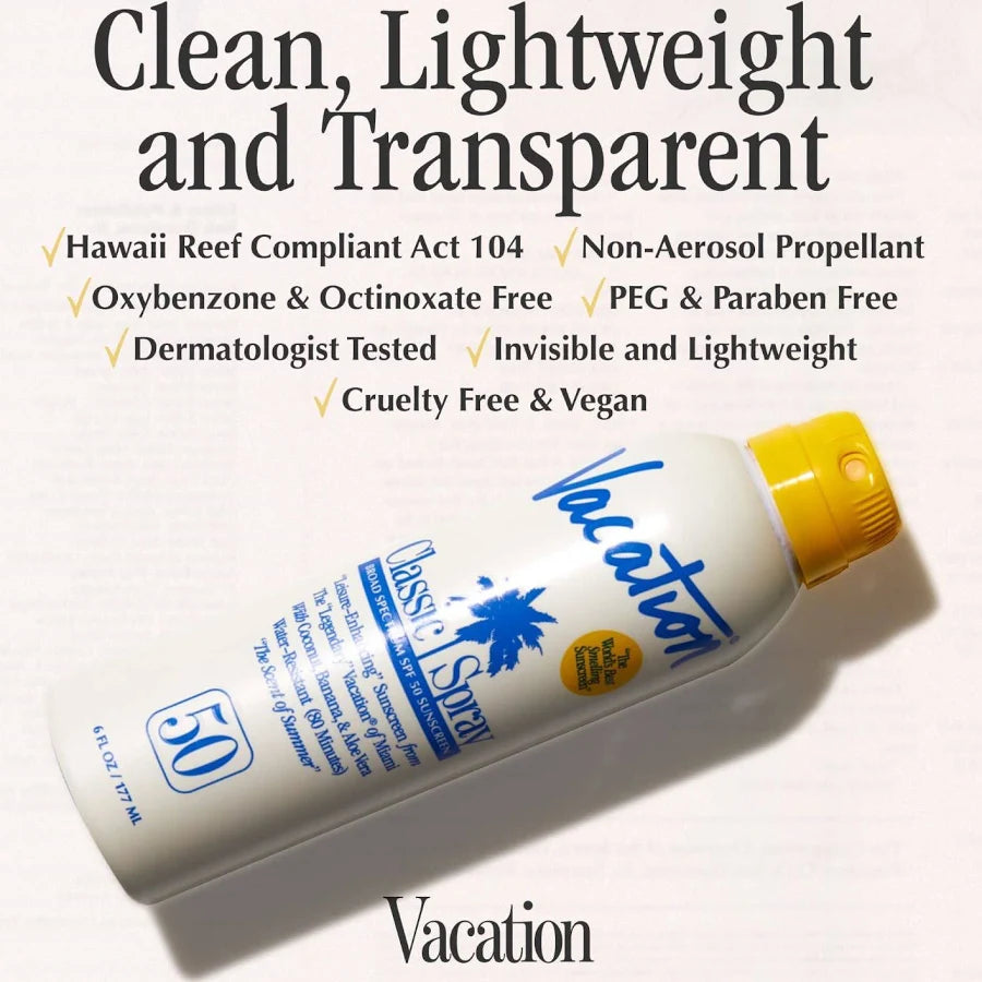Classic Vacation Spray 50SPF