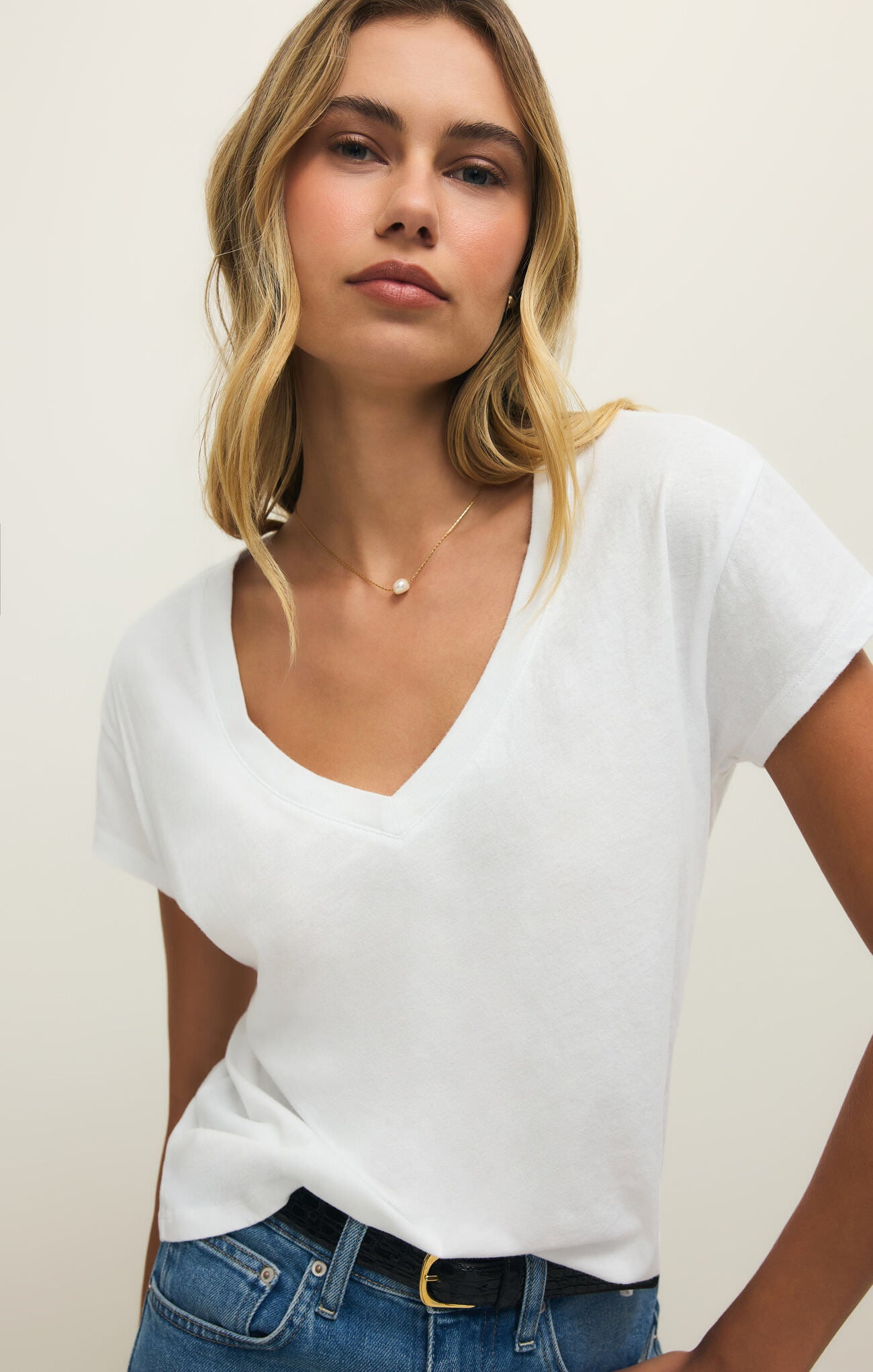 Modern V-Neck Tee