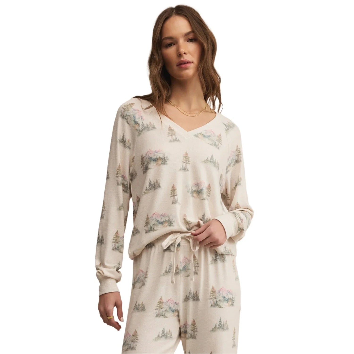 Maggie Camp LS Top Crystal