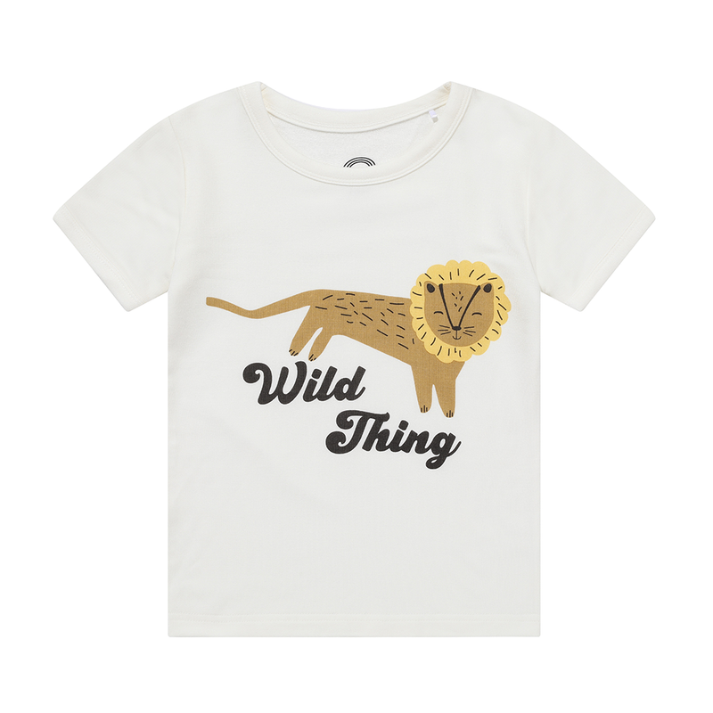 Emerson and Friends - Wild Thing Bamboo Terry Ringer Toddler Kids T-Shirt