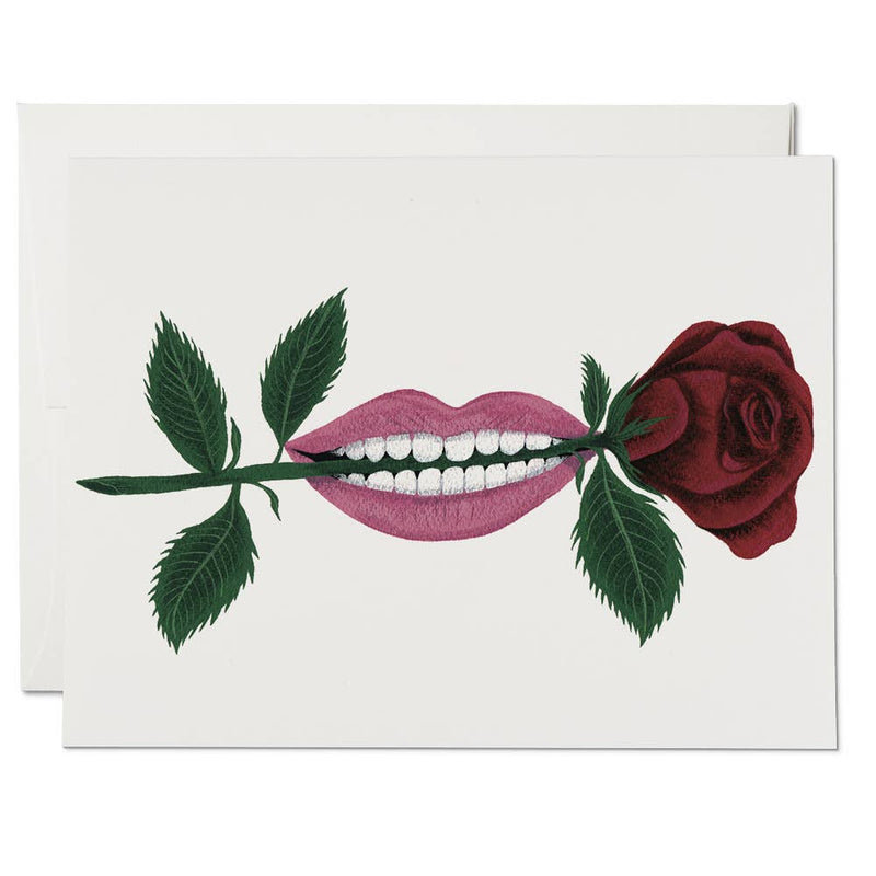 Red Cap Cards - Rose in Mouth - Boxed Set