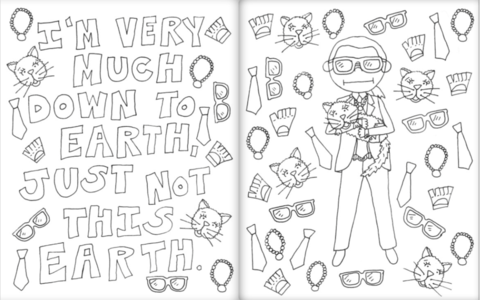 KAHRI - Little Icons Coloring Book