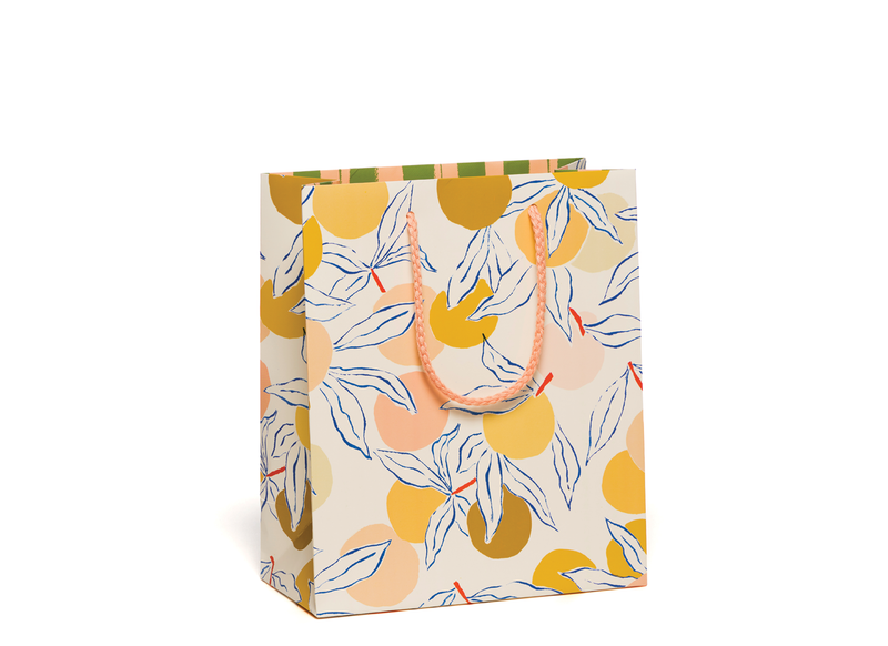 Red Cap Cards - Peaches gift bag