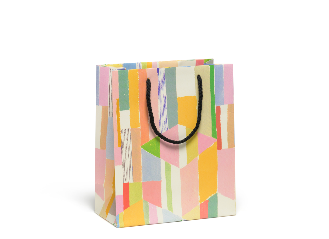 Red Cap Cards - Colorful Cubes gift bag