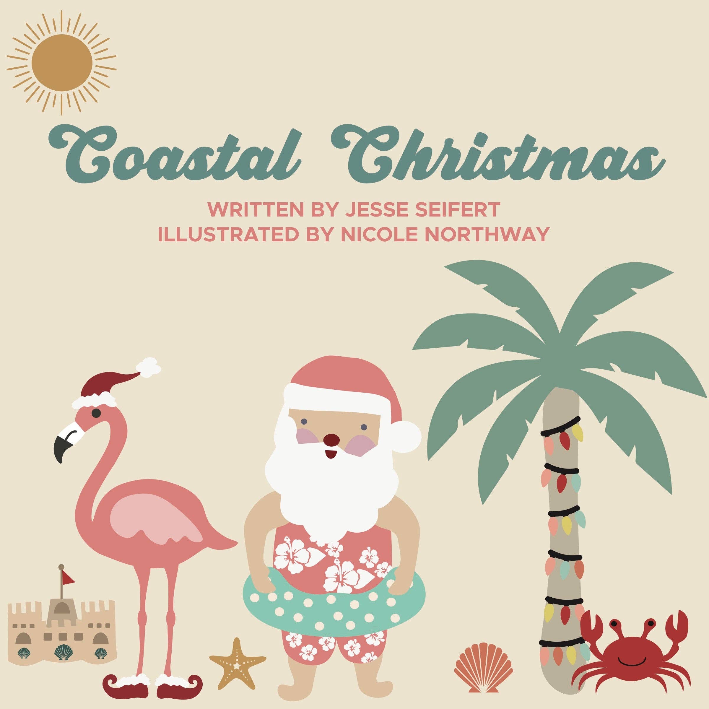 Lucy's Room Coastal Christmas Board Book