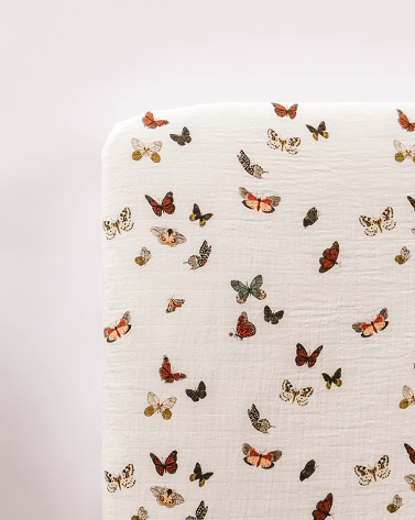 Clementine Kids - Butterfly Migration Crib Sheet