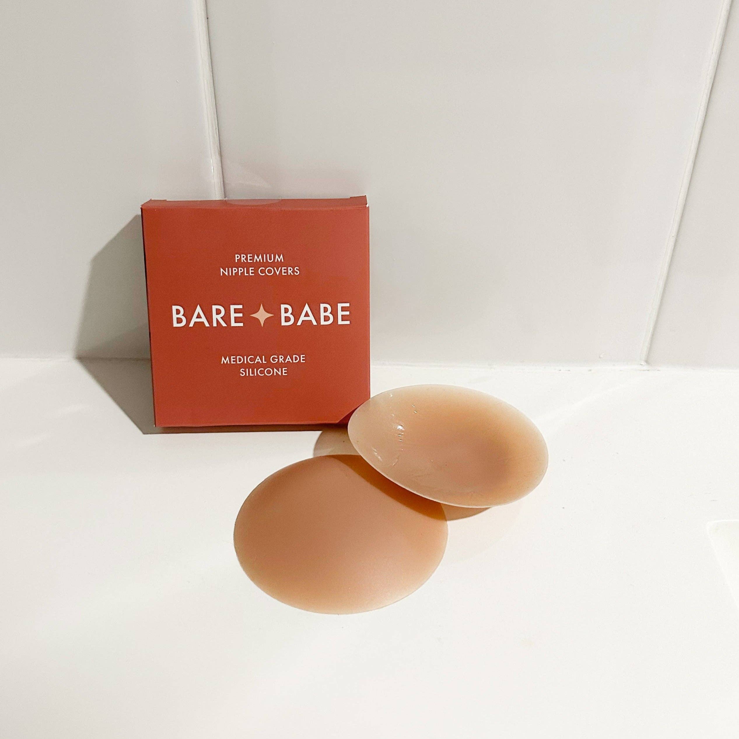 Bare Babe - Beige - Invisible Adhesive Nipple Covers