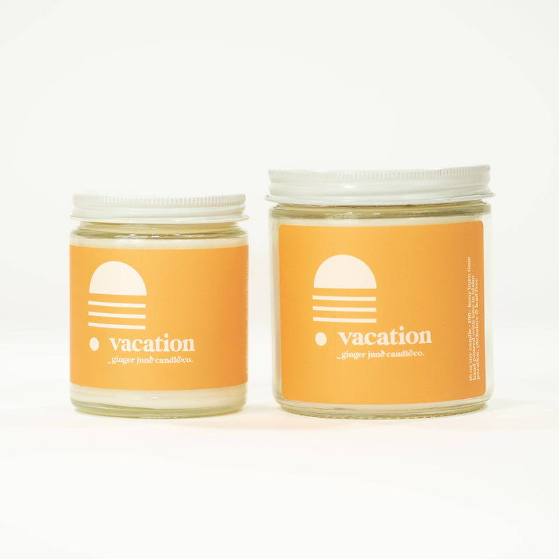 Ginger June Candle Co. - vacation • contour collection • soy candle