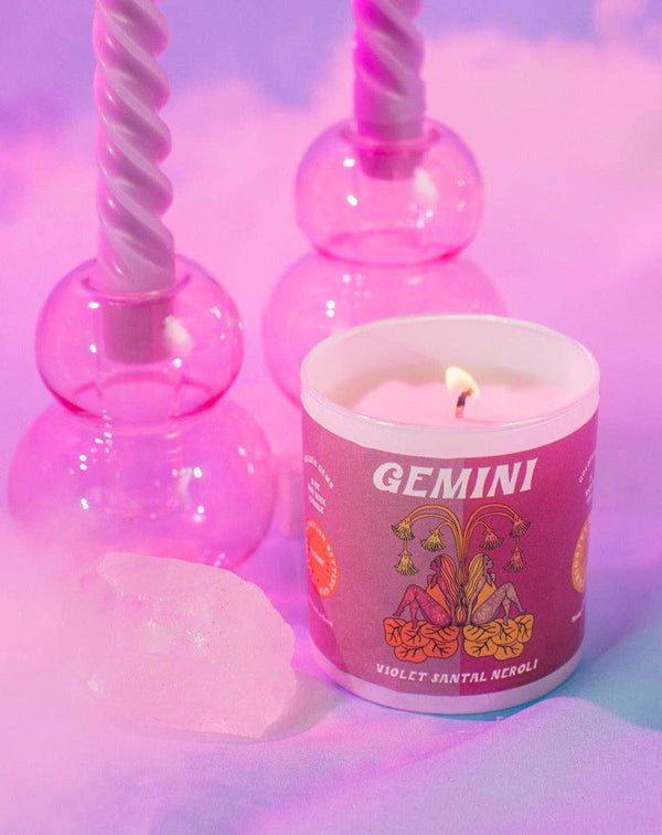 Golden Gems - Charming Little Gemini - Candle