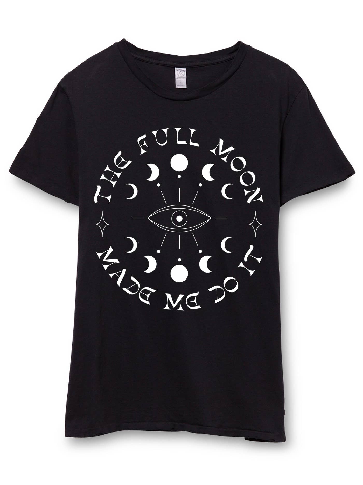 Schnell Studio - Full Mood Made Me Do It Distressed Tee