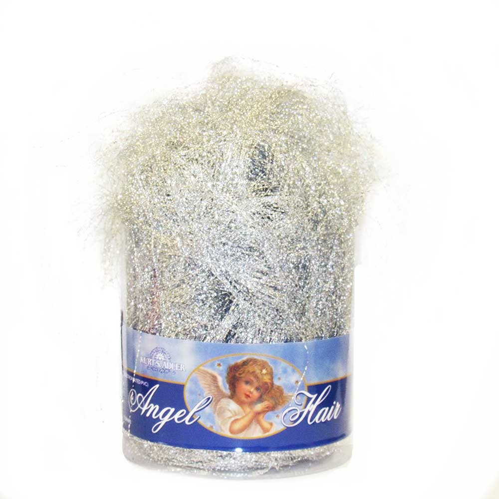 Kurt S. Adler, Inc. - PVC SILVER ANGEL HAIR 15 GRAMS