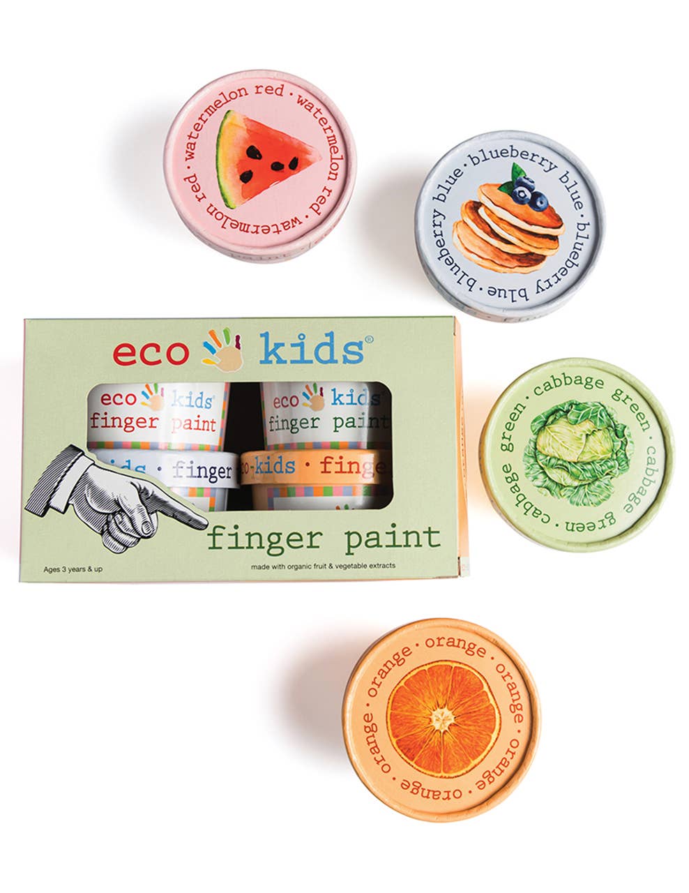eco-kids - finger paint - case